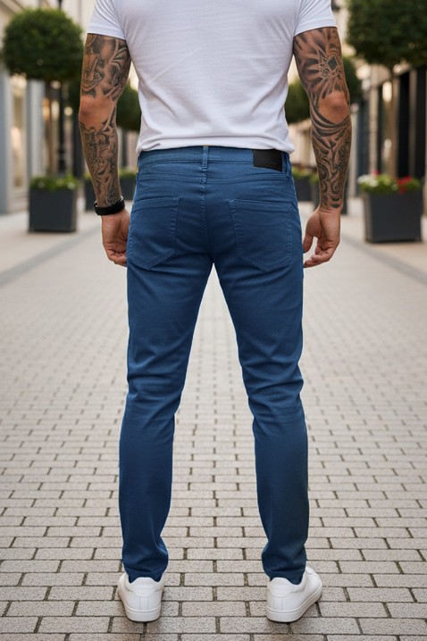 Мъжки панталон MERJEN BLUE, Цвят: син, IVET.BG - Твоят онлайн бутик.