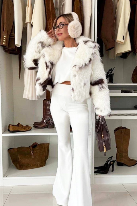 Палто CLOUDINZA, Цвят: екрю, IVET.BG - Твоят онлайн бутик.