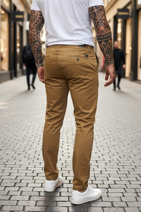Мъжки панталон ROXTER CAMEL, Цвят: светлокафяв, IVET.BG - Твоят онлайн бутик.