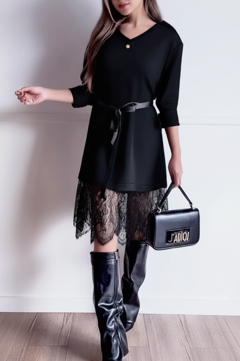 Рокля ANDELONA BLACK, Цвят: черен, IVET.BG - Твоят онлайн бутик.