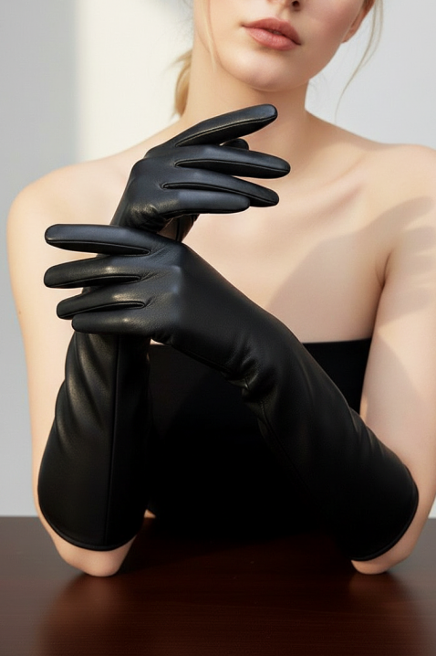 Дамски ръкавици MADONEZA, Цвят: черен, IVET.BG - Твоят онлайн бутик.