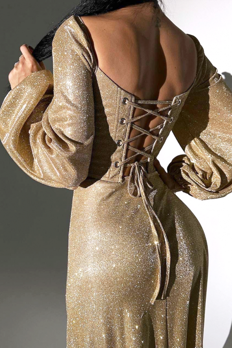 Рокля ALDIYA GOLDEN, Цвят: златен, IVET.BG - Твоят онлайн бутик.