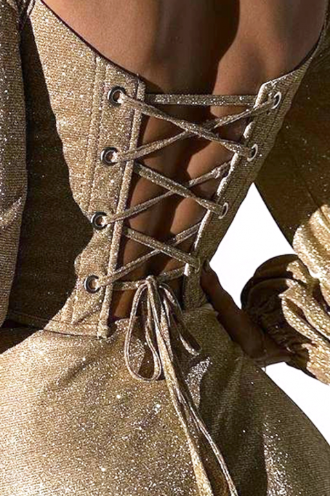 Рокля ALDIYA GOLDEN, Цвят: златен, IVET.BG - Твоят онлайн бутик.