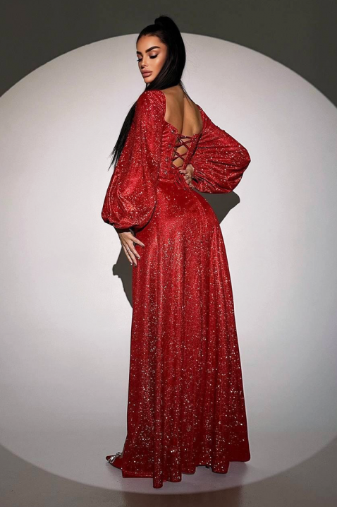 Рокля ALDIYA RED, Цвят: червен, IVET.BG - Твоят онлайн бутик.