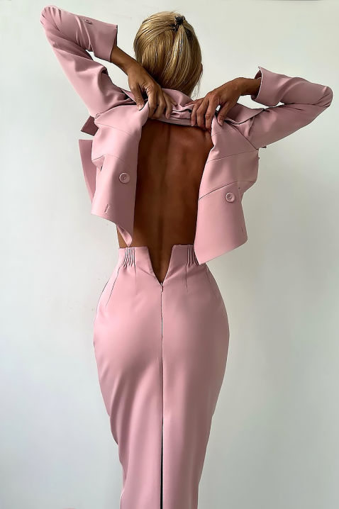 Комплект FLAMORZA, Цвят: пудра, IVET.BG - Твоят онлайн бутик.