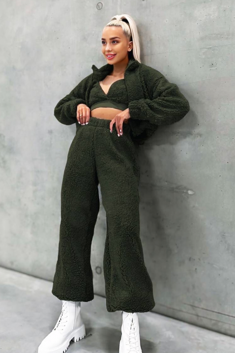 Комплект PULVENDA KHAKI, Цвят: каки, IVET.BG - Твоят онлайн бутик.