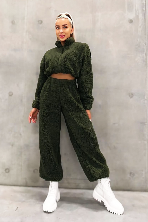 Комплект PULVENDA KHAKI, Цвят: каки, IVET.BG - Твоят онлайн бутик.