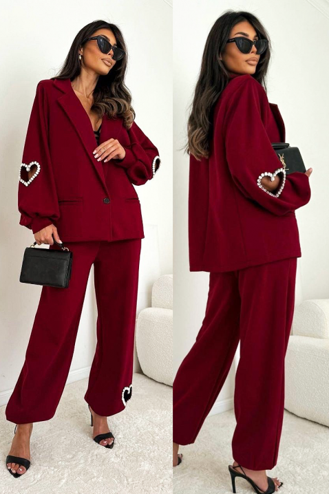 Комплект GAVIORTA, Цвят: червен, IVET.BG - Твоят онлайн бутик.