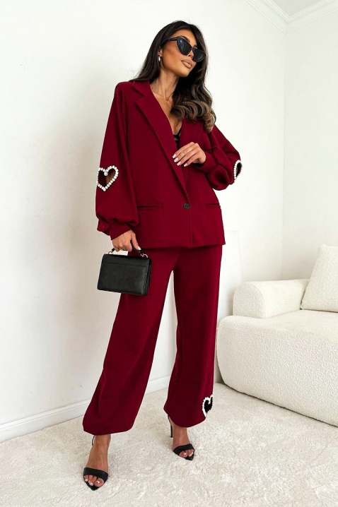 Комплект GAVIORTA, Цвят: червен, IVET.BG - Твоят онлайн бутик.