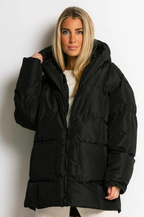 Яке ELESIRA BLACK, Цвят: черен, IVET.BG - Твоят онлайн бутик.