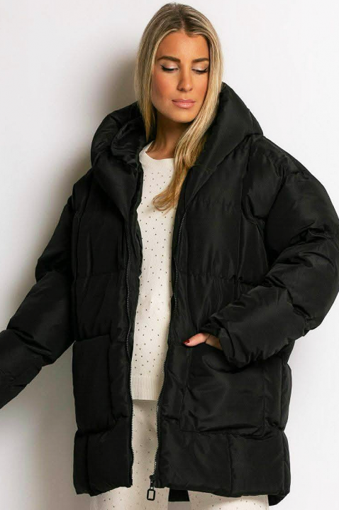 Яке ELESIRA BLACK, Цвят: черен, IVET.BG - Твоят онлайн бутик.