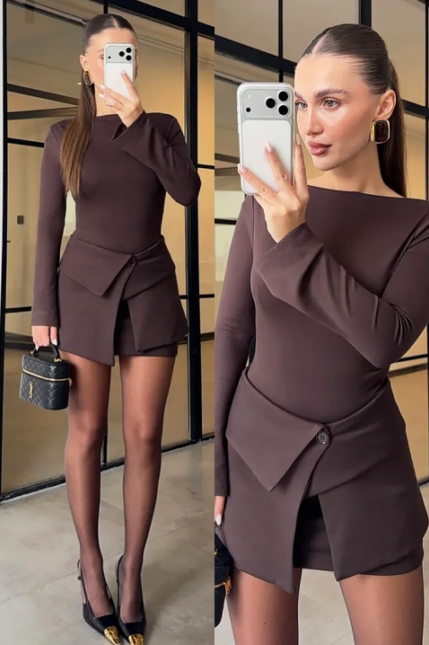 Комплект KEMELOTA BROWN, Цвят: кафяв, IVET.BG - Твоят онлайн бутик.