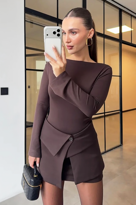 Комплект KEMELOTA BROWN, Цвят: кафяв, IVET.BG - Твоят онлайн бутик.