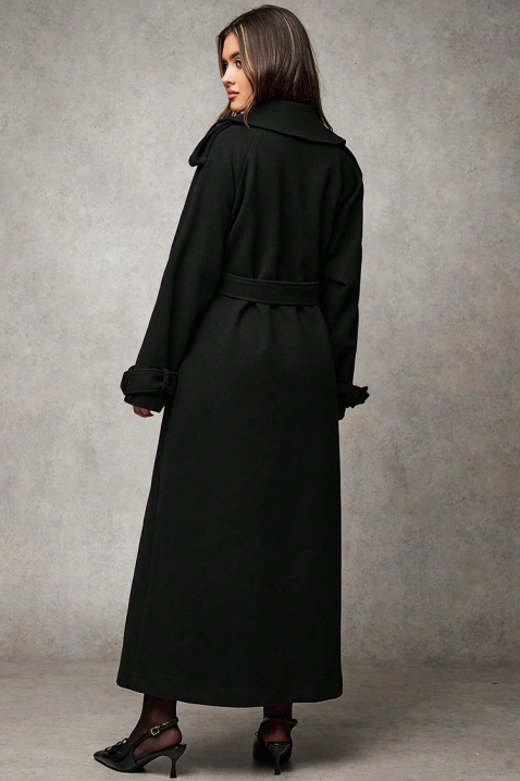 Палто PREMIELA BLACK, Цвят: черен, IVET.BG - Твоят онлайн бутик.