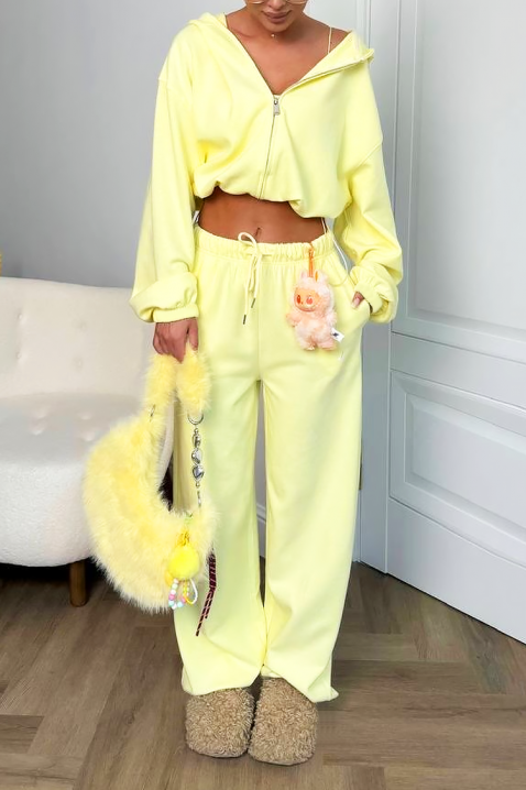 Комплект GLANZANA, Цвят: жълт, IVET.BG - Твоят онлайн бутик.