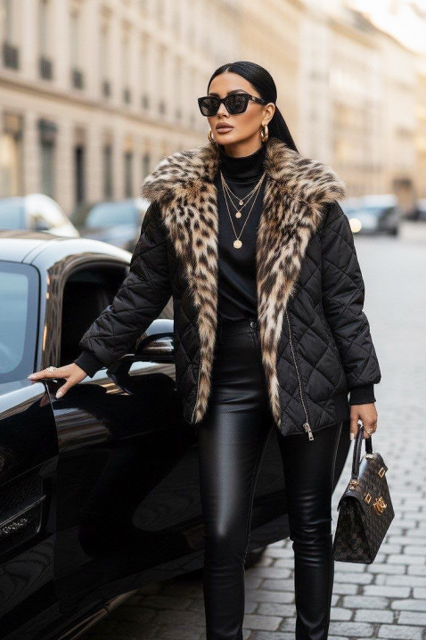 Яке MAREDONA, Цвят: черен, IVET.BG - Твоят онлайн бутик.