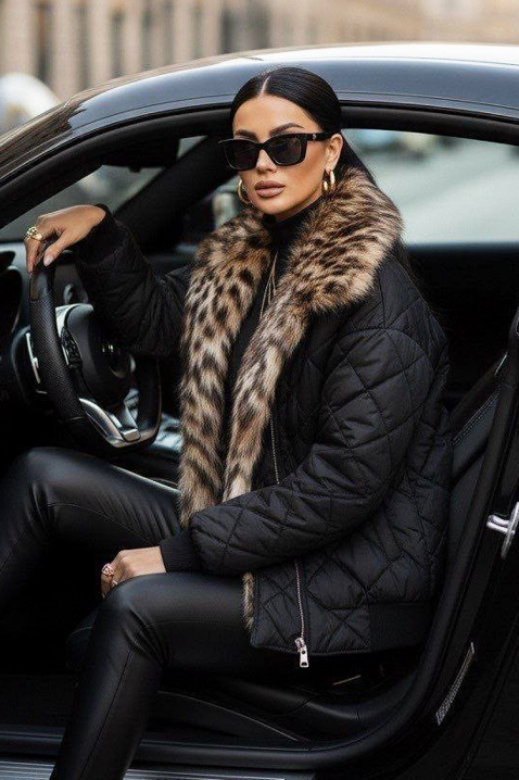 Яке MAREDONA, Цвят: черен, IVET.BG - Твоят онлайн бутик.