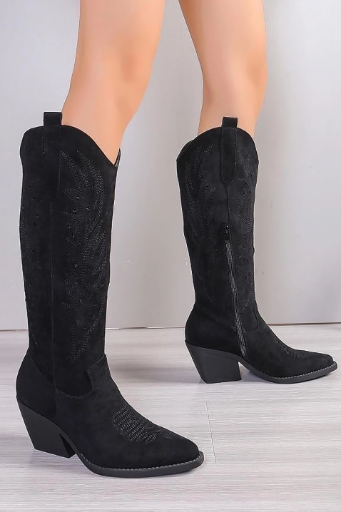 Ботуши ZLOMERTA, Цвят: черен, IVET.BG - Твоят онлайн бутик.