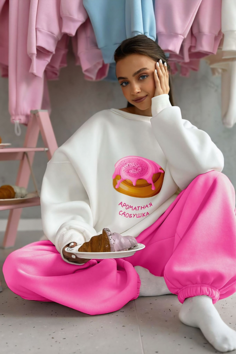 Комплект HLAVLENA, Цвят: цикламено, IVET.BG - Твоят онлайн бутик.