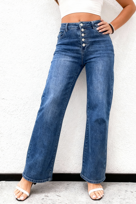 Дънки ZVERLENDA, Цвят: син, IVET.BG - Твоят онлайн бутик.