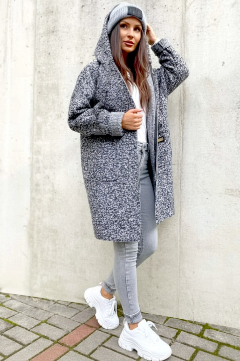 Жилетка VLADENZA GREY, Цвят: сив, IVET.BG - Твоят онлайн бутик.