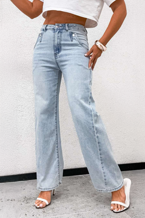 Дънки AMERSOTA, Цвят: син, IVET.BG - Твоят онлайн бутик.