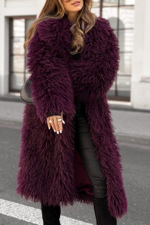 Палто EMEGONSA PURPLE, Цвят: лилав, IVET.BG - Твоят онлайн бутик.