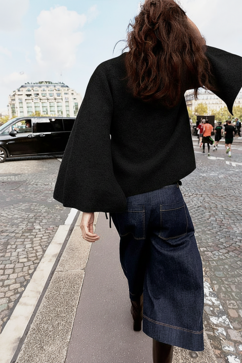 Жилетка BELENZA BLACK, Цвят: черен, IVET.BG - Твоят онлайн бутик.