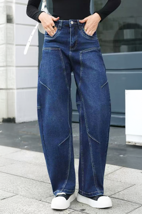 Дънки BRODRENZA, Цвят: син, IVET.BG - Твоят онлайн бутик.