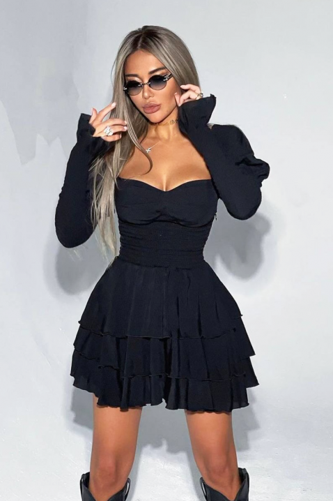 Рокля BELDOTA, Цвят: черен, IVET.BG - Твоят онлайн бутик.