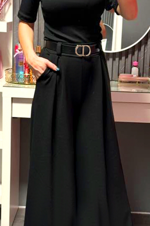 Панталон ILOPERNA BLACK, Цвят: черен, IVET.BG - Твоят онлайн бутик.