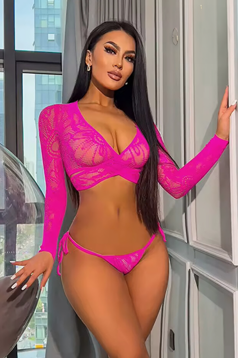 Комплект бельо FULZENA, Цвят: фуксия, IVET.BG - Твоят онлайн бутик.