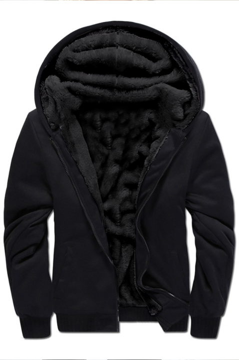 Мъжки суичър ROB BLACK, Цвят: черен, IVET.BG - Твоят онлайн бутик.