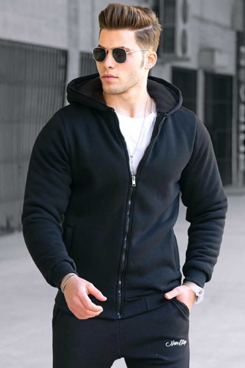 Мъжки суичър ROB BLACK, Цвят: черен, IVET.BG - Твоят онлайн бутик.