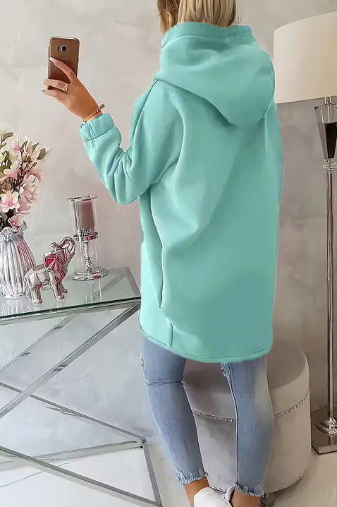 Суичър SIOMEJA SKY, Цвят: светлосин, IVET.BG - Твоят онлайн бутик.