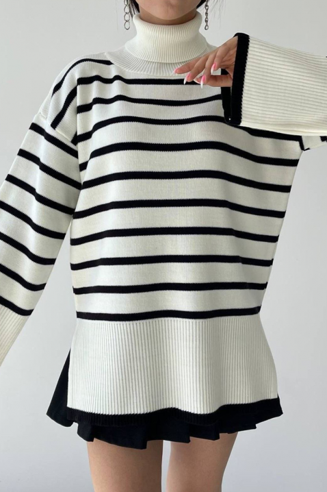 Пуловер ALSETINA ECRU, Цвят: екрю, IVET.BG - Твоят онлайн бутик.