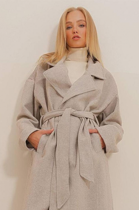 Палто SILVONZA BEIGE, Цвят: беж, IVET.BG - Твоят онлайн бутик.