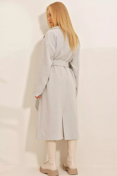 Палто SILVONZA GREY, Цвят: сив, IVET.BG - Твоят онлайн бутик.