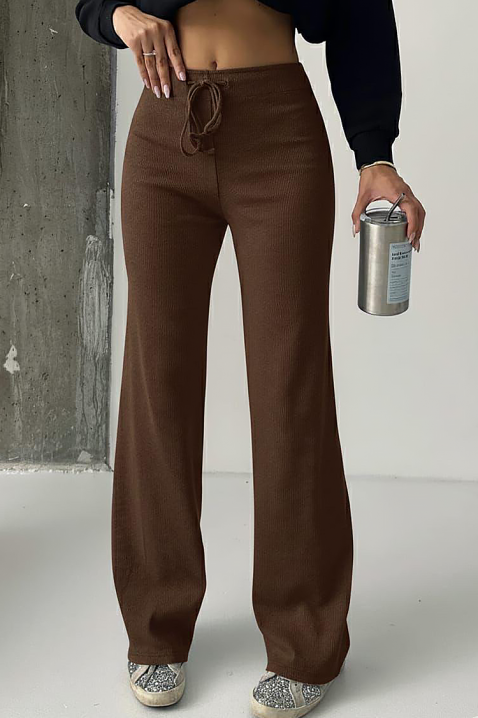 Панталон ZENTANA BROWN, Цвят: кафяв, IVET.BG - Твоят онлайн бутик.