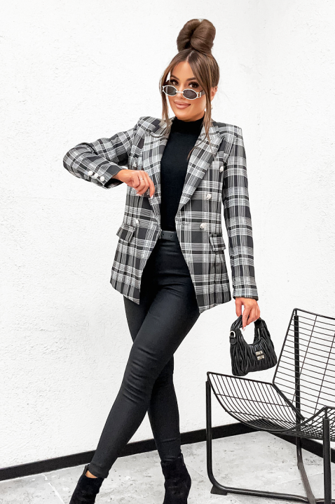 Сако SORANZA GREY, Цвят: сив, IVET.BG - Твоят онлайн бутик.