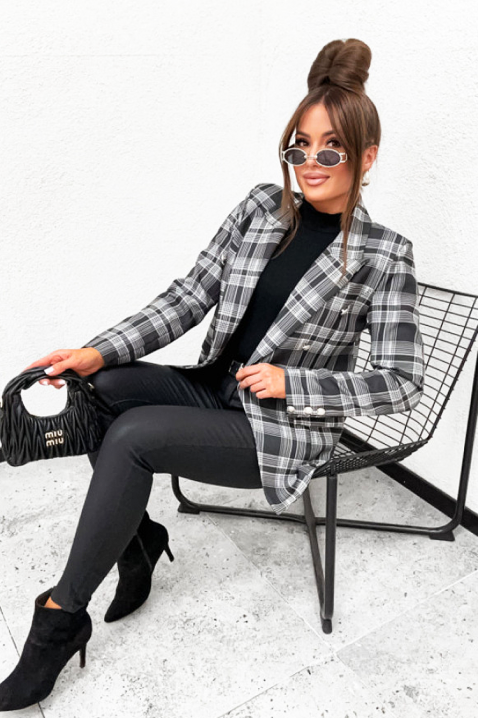 Сако SORANZA GREY, Цвят: сив, IVET.BG - Твоят онлайн бутик.