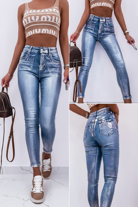 Дънки VTALILZA, Цвят: светлосин, IVET.BG - Твоят онлайн бутик.