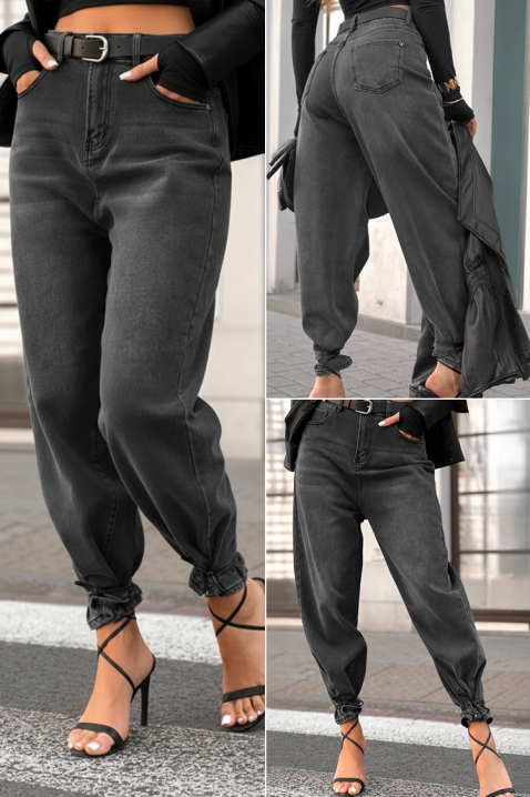 Дънки DAVILZA, Цвят: черен, IVET.BG - Твоят онлайн бутик.