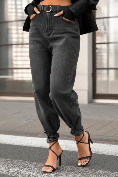 Дънки DAVILZA, Цвят: черен, IVET.BG - Твоят онлайн бутик.