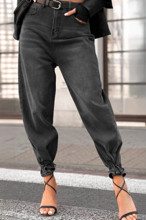 Дънки DAVILZA, Цвят: черен, IVET.BG - Твоят онлайн бутик.