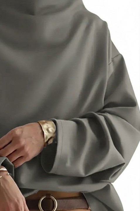 Дамска блуза BACHORELA GREY, Цвят: сив, IVET.BG - Твоят онлайн бутик.