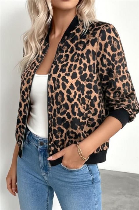 Яке LEPRONZA BROWN, Цвят: кафяв, IVET.BG - Твоят онлайн бутик.