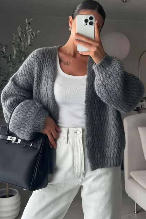 Жилетка PLEVOLDA, Цвят: сив, IVET.BG - Твоят онлайн бутик.