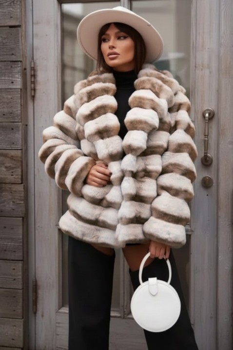 Палто FLOSERGA, Цвят: беж, IVET.BG - Твоят онлайн бутик.