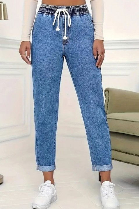 Дънки KALVORSA, Цвят: син, IVET.BG - Твоят онлайн бутик.